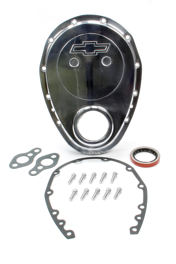 Proform 141-217 69-91 SBC Polished Die Cast Timing Cover