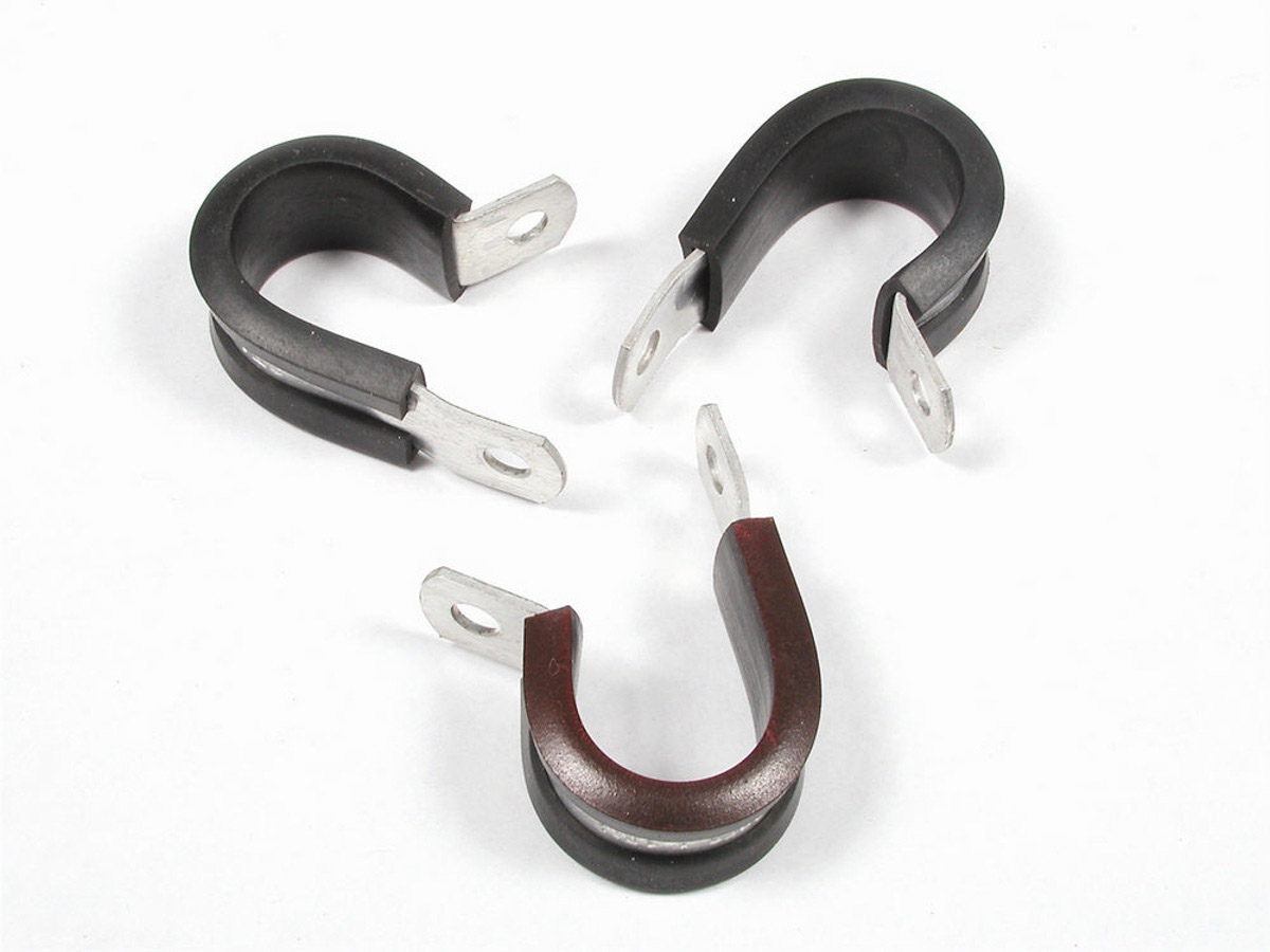 Adel Cushioned Mounting Clamps for AN Hose and Tubing, 5/8 ID